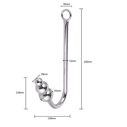 Beaded with Hook Anal 5334 Collar Cuffs and Elegant 0117